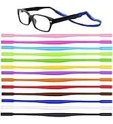 12Pcs Eye Glasses Holders Around Neck - Sports Glasses Straps Sunglasses Holder Straps with Hooks...