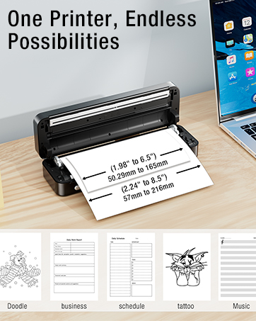 portable printer for laptop