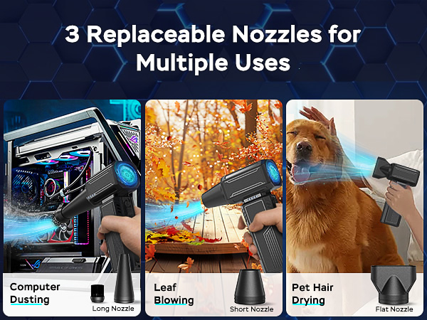 jet fan electronic computer rechargeable cordless handheld dry