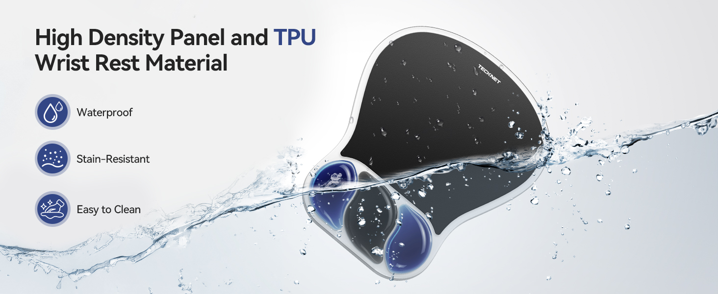 mouse pad with wrist rest