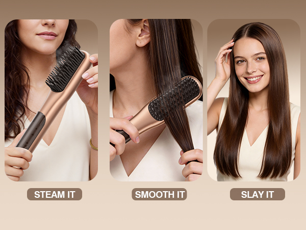 Steam Hair Straightener