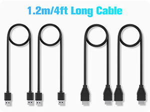 usb switch wich 2 hadmi cable and usb cable