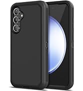 Jiunai for Samsung Galaxy S23 FE Case Heavy Duty Rugged Shockproof Dual Layer Port Protection Hyb...