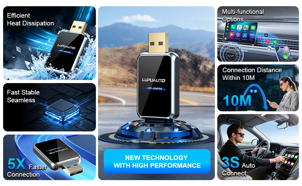 Mini Wireless Car Carplay Adapter