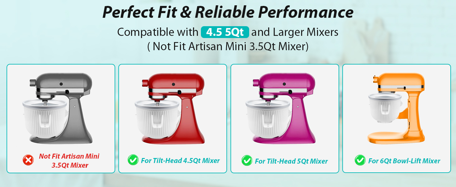 kitchen aid ice cream attachment for kitchenaid stand mixer