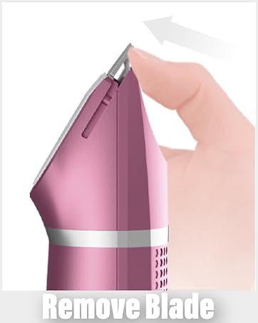 how to remove the blade of the round rotary shaver head