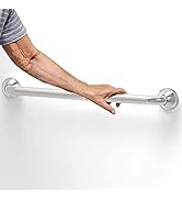 AquaChaseBath1-1/4 x 24in Safety Knurled Grab Bar, Bathroom Mobility Aid for Seniors and Disabled...