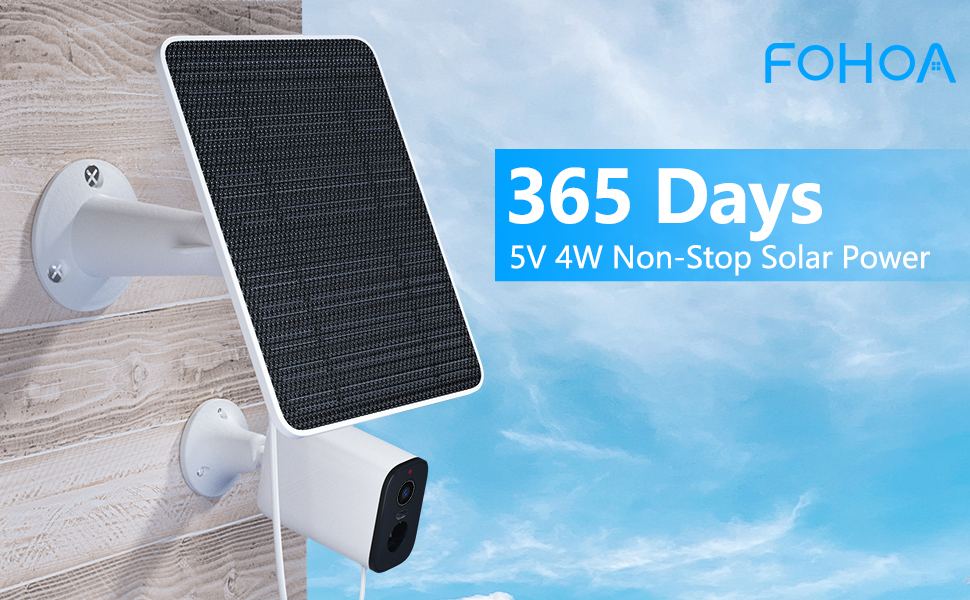 5V 4W non-stop solar power