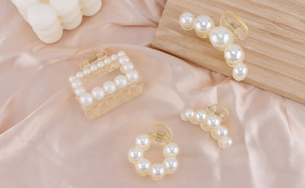 pearl claw clips 2