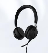Yealink UH38 Bluetooth USB Wired Headset with Microphone Stereo for PC Computer Headset Telephone...