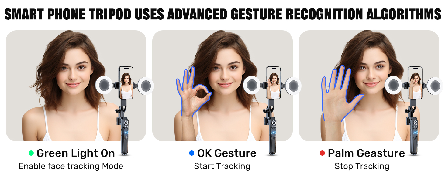  selfie stick phone tripod