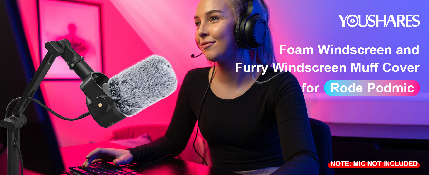 PodMic Podcasting Microphone to Blocks Out Plosives