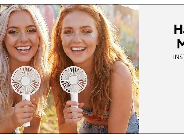 rechargeable fan portable small fan for desk hand fan rechargeable mini handheld fan fan foldable