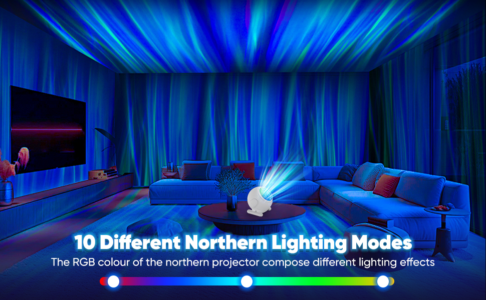 aurora projector for bedroom