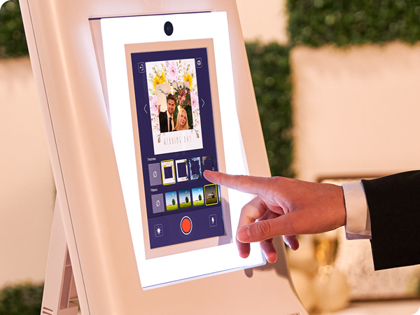 HP Sprocket Photo Booth Machine Instant Color Photo Printer