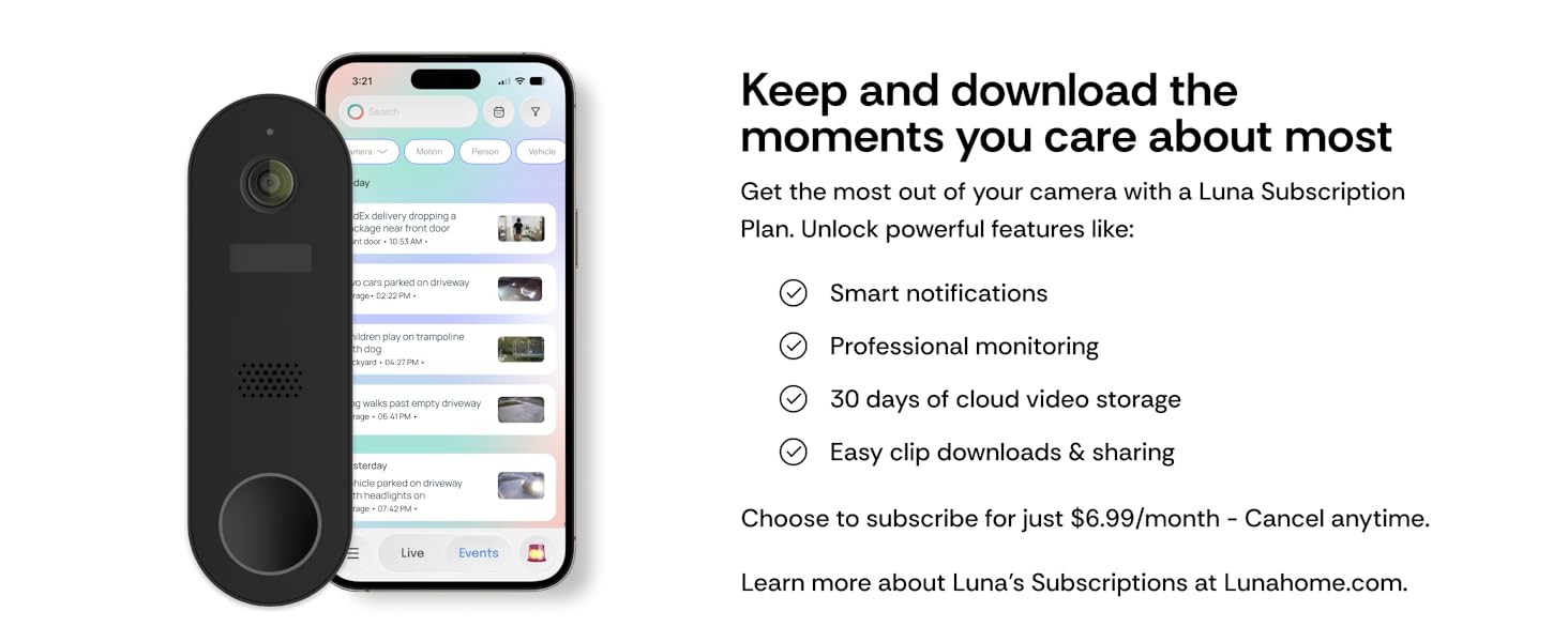 Video Doorbell Wired (newest model), Use Two-Way Talk, advanced motion detection, HD camera