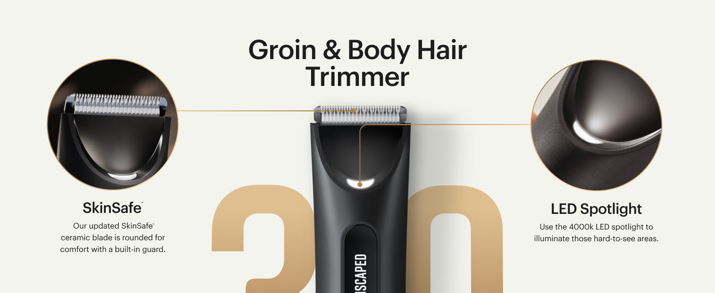 manscaped lawn mower groin bodyhair trimmer shaver