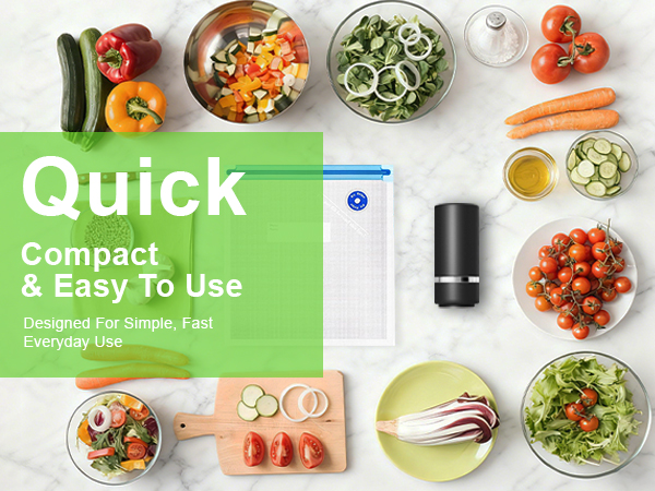 Portable Food Vacuum Cleaner