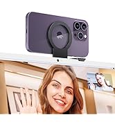 PROfezzion Continuity Camera Mount with Mag Safe for Mac Desktops &amp; Displays, Strong Magnetic Pho...