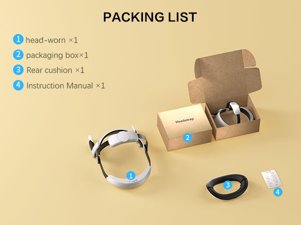 Headband Suitable for Oculus Meta Quest 3/3S