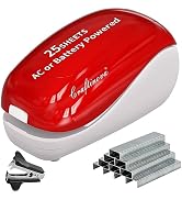 Craftinova Electric Stapler,Including 2000 Staples and 1 Staple Remover, Suitable for Palm Size a...
