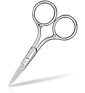 Eyebrow Scissors, Small Scissors for Hair, Eyebrows, Nose Hair, Beard, Eyelashes, Cuticle. Stainl...