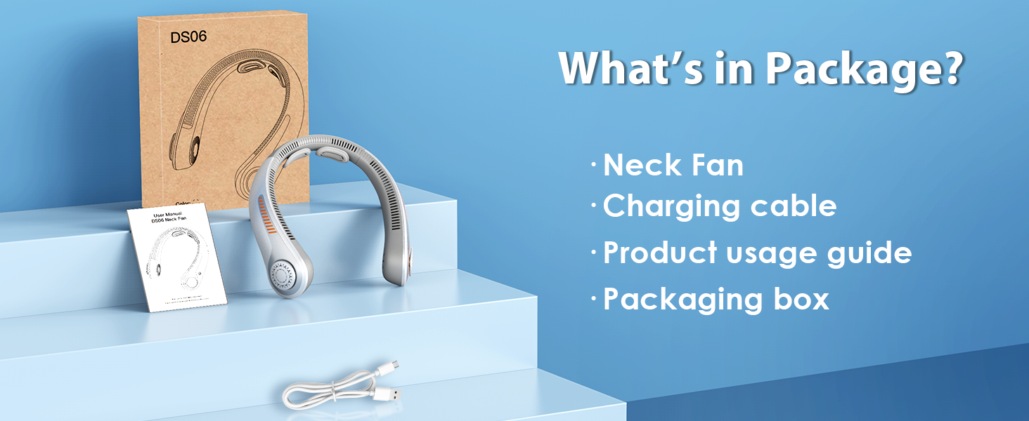 Neck Fan Rechargeable