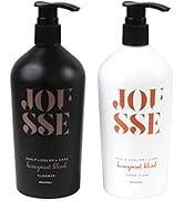Calista Jousse Cleanse and Condition Duo, Professional Shampoo and Conditioner, Honeymint Blend, ...