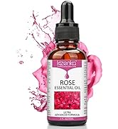 30ML Rose Essential Oil, Natural Organic Rosehip Oil, Aromatherapy Massage Oil to Relieve Muscle ...