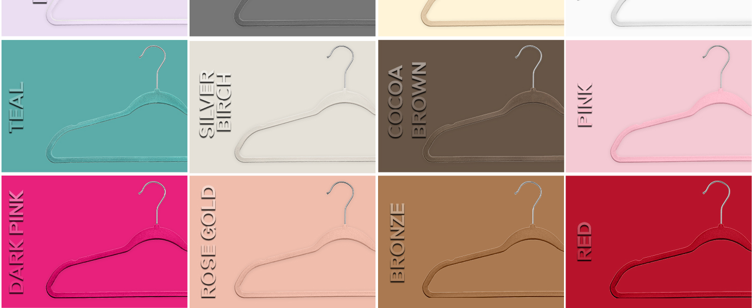 Black Velvet hangars slim velvet hangers teen hangers non slip hangers hangers slim