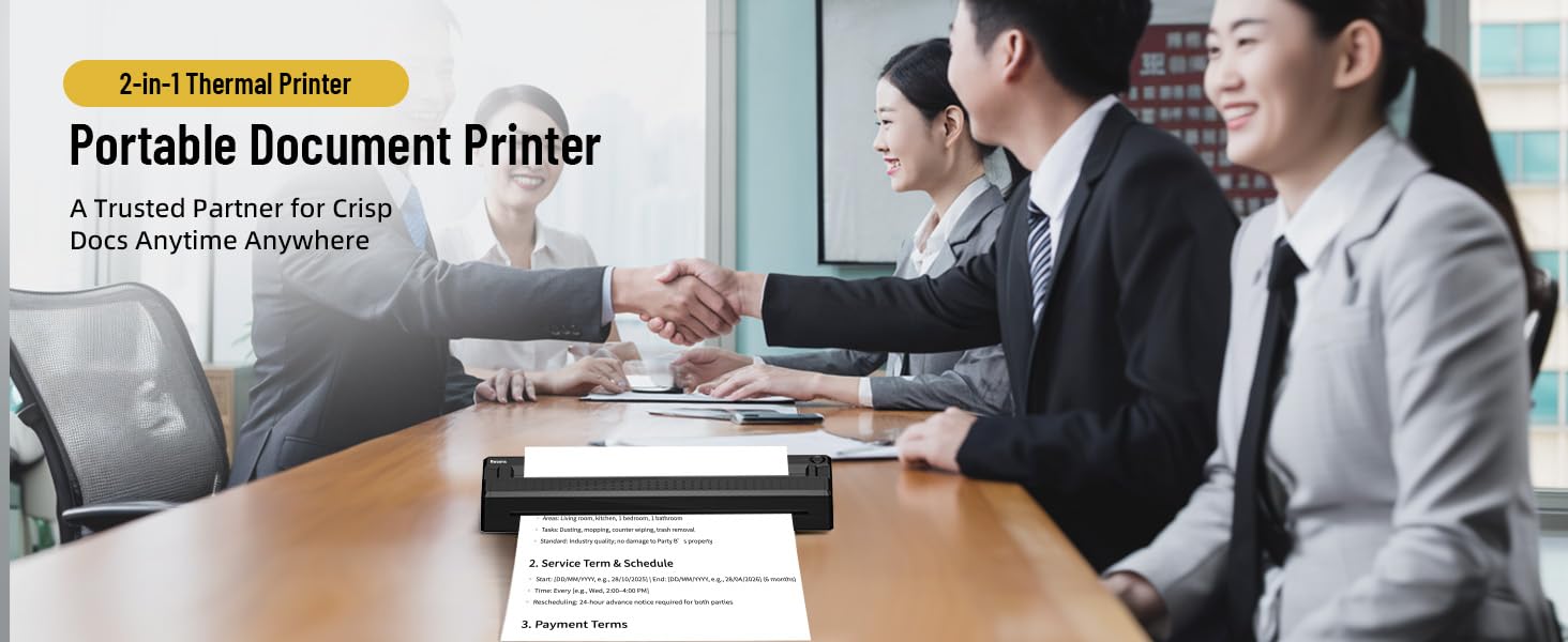 portable printers wireless for travel