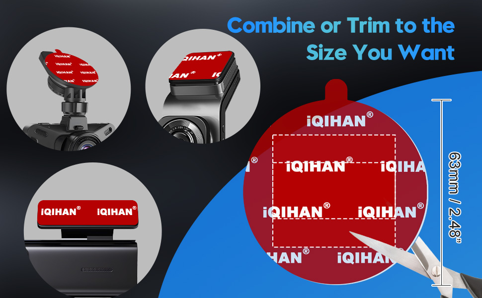 dash cam sticky adhesive pads replacement dashcam double sided tape