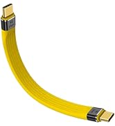 Duttek Short USB C Cable 5Inch, 40Gbps Short USB C to USB C Cable, 40Gbps USB C to USB C Male Cab...