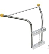 Tie Down Roof Zone Height Adjustable Roofing Standoff Safety Ladder Stabilizer w/Surface Protecti...
