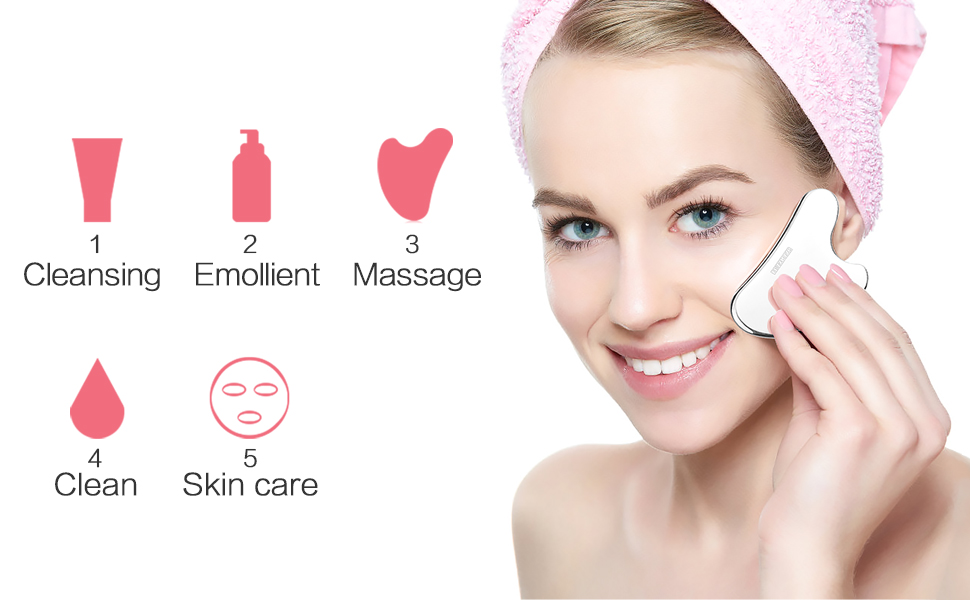 stainless steel gua sha