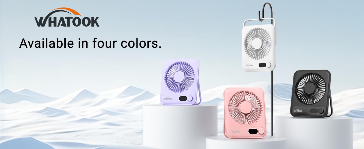 desktop small fan portable desk fans rechargeable battery mini travel essentials quiet women table