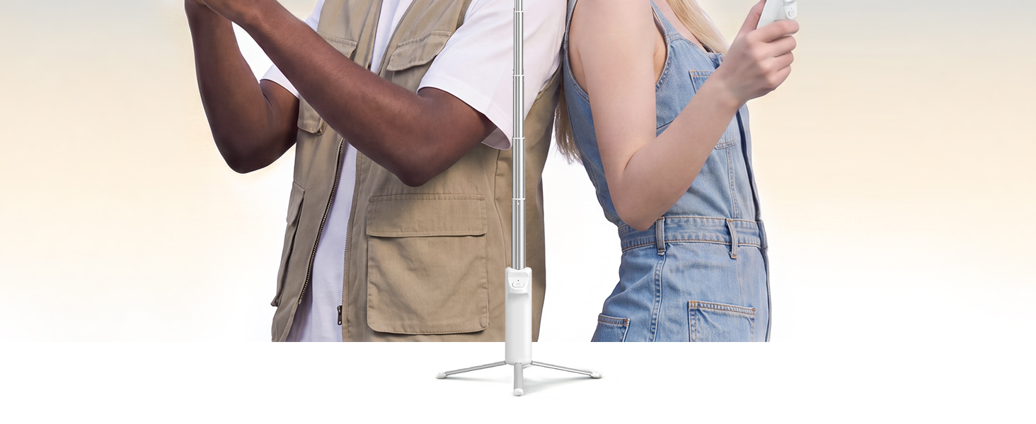 Magnetic Selfie Stick Tripod,Phone Camera Grip