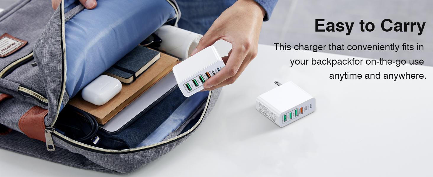 phone charger block