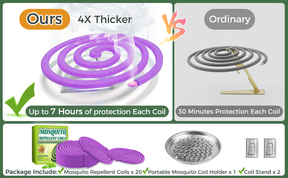 mosquito repellent coils relaxation mosquitos away