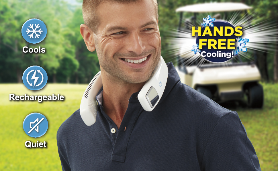 Arctic Air Freedom: hands free cooling with quiet operation