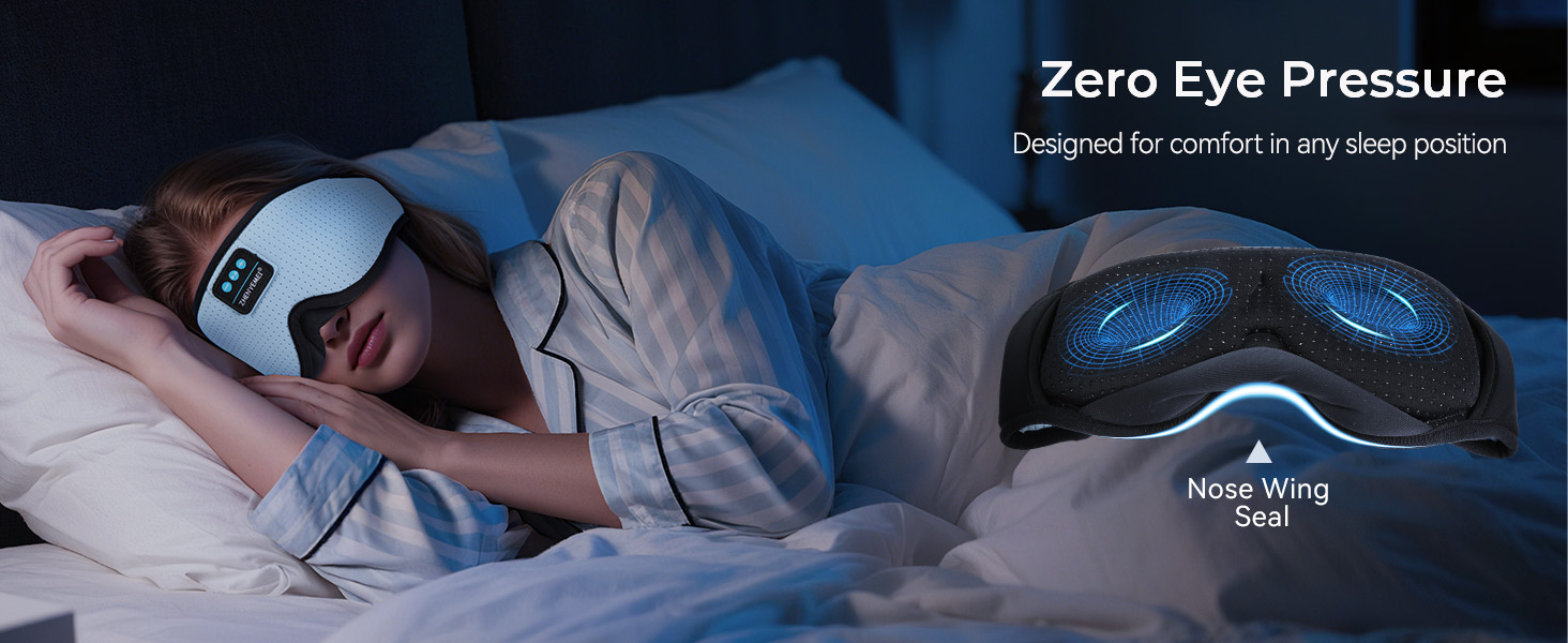 Bluetooth Sleep Eye Mask for Smart Relaxation