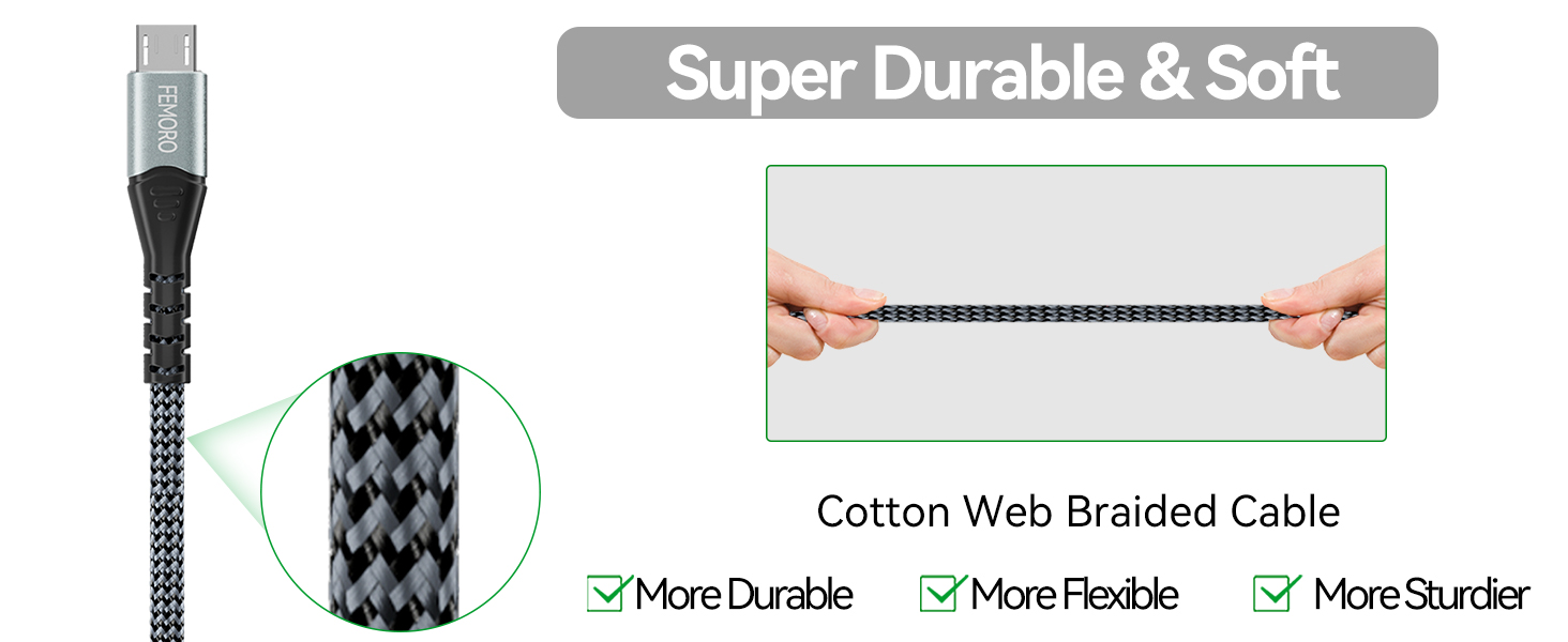 USB A to Micro USB 2.0