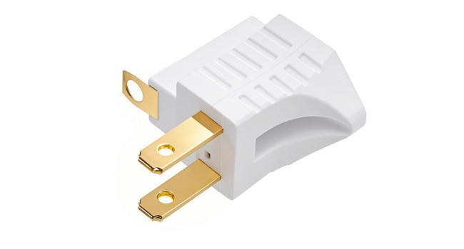 ZEAYEA 20 Pack 3 Prong to 2 Prong Adapter