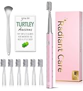 JTF Sonic Electric Toothbrush for Adults: 6 Brush Heads, 3 Brushing Modes, 2-Min Smart Timer, IPX...