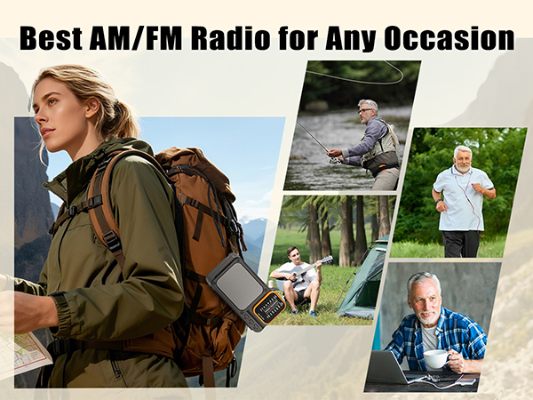 am fm radio portable