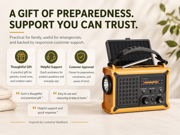 A Gift of Preparedness Support you can trust