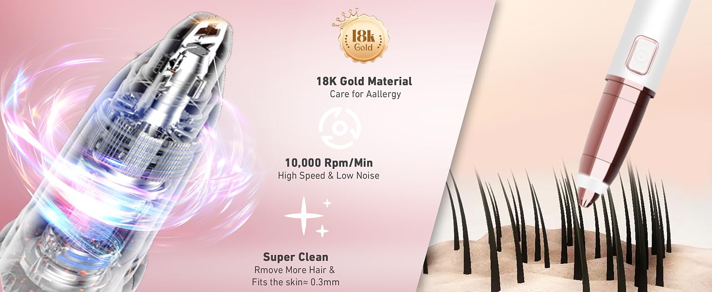 Painless Precision Eyebrow Razor
