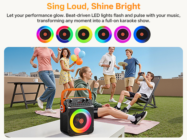 karaoke led light