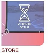 Assemble quickly with hooks or ropes under two minutes