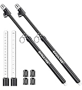 2 PCS Heavy Duty Tire Pressure Gauge, Straight-On Dual Head Air Pressure Gauge Range 10-150 PSI 1...